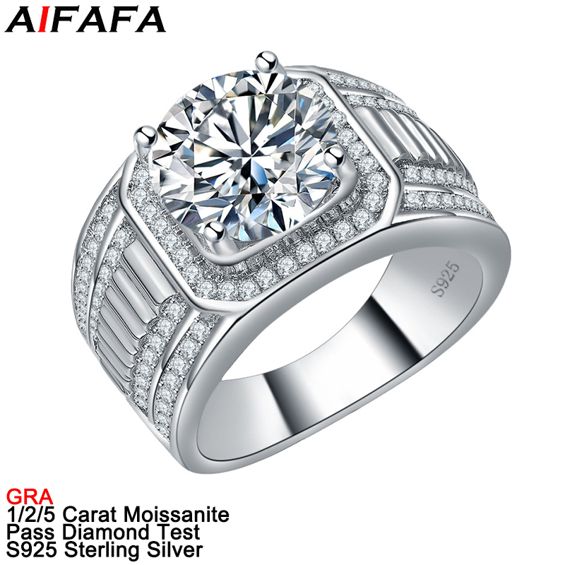 Moissanite Ring - 1 2 5 Carat D Color