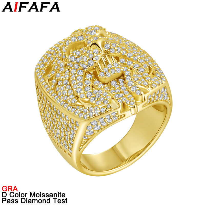 Moissanite Ring - D Color Full Moissanite Diamond Rings