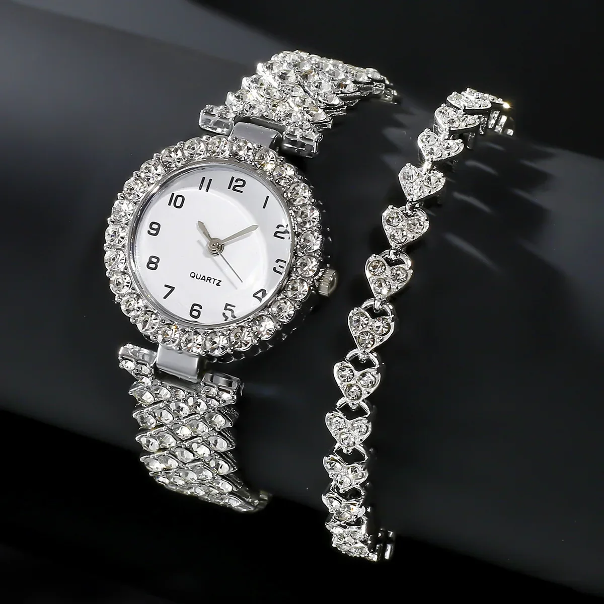 Jewelry Watches Women - 1pcs/2pcs Luxury Fashion Women Watch Set