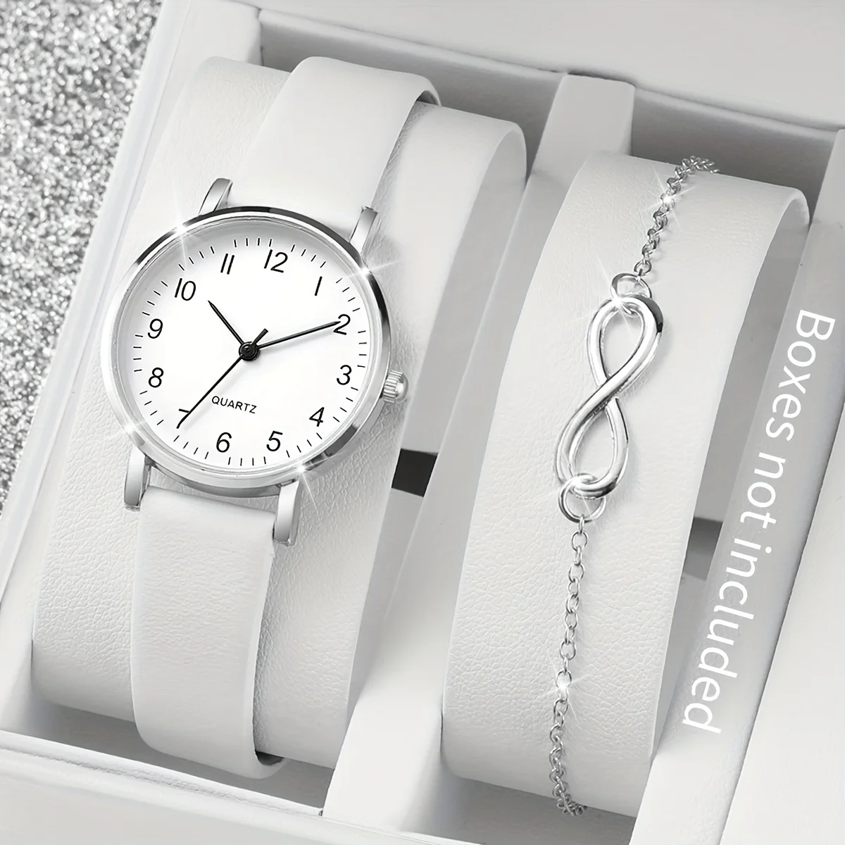 Jewelry Watches Women - 2pcs/set Casual Fashion Quartz Watch Analog
