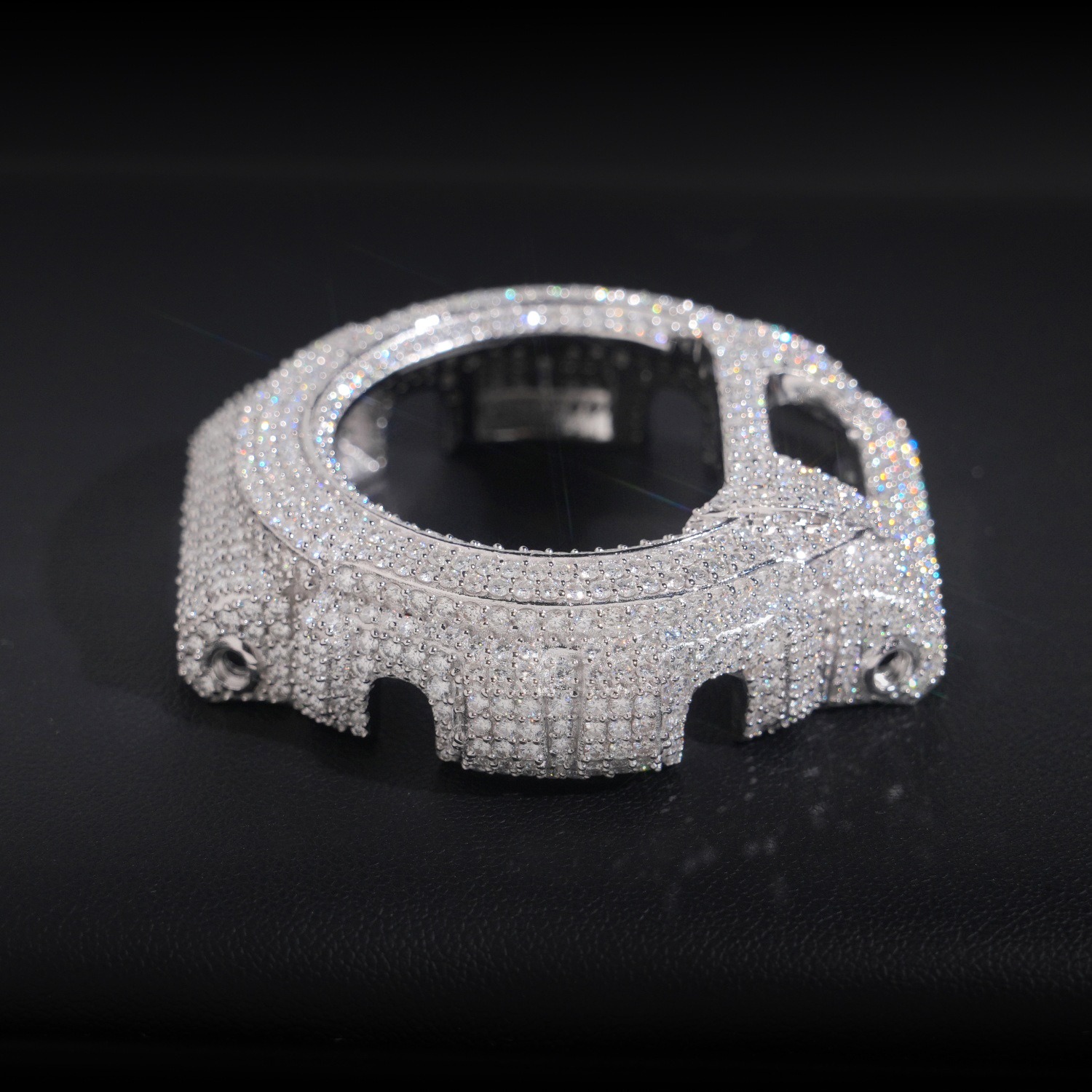Jewelry Watches Men - Bling Hip Hop Watch Case: Iced