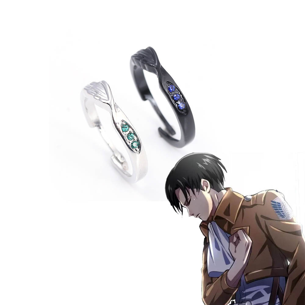 Anime Attack On Titan Rings An - огляд і ціна Levi Jewelry & Watches Inc