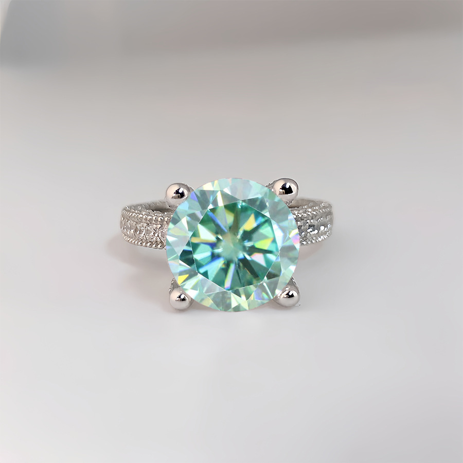 5 Carat Real Moissanite Diamon - огляд і ціна Moissanite Ring