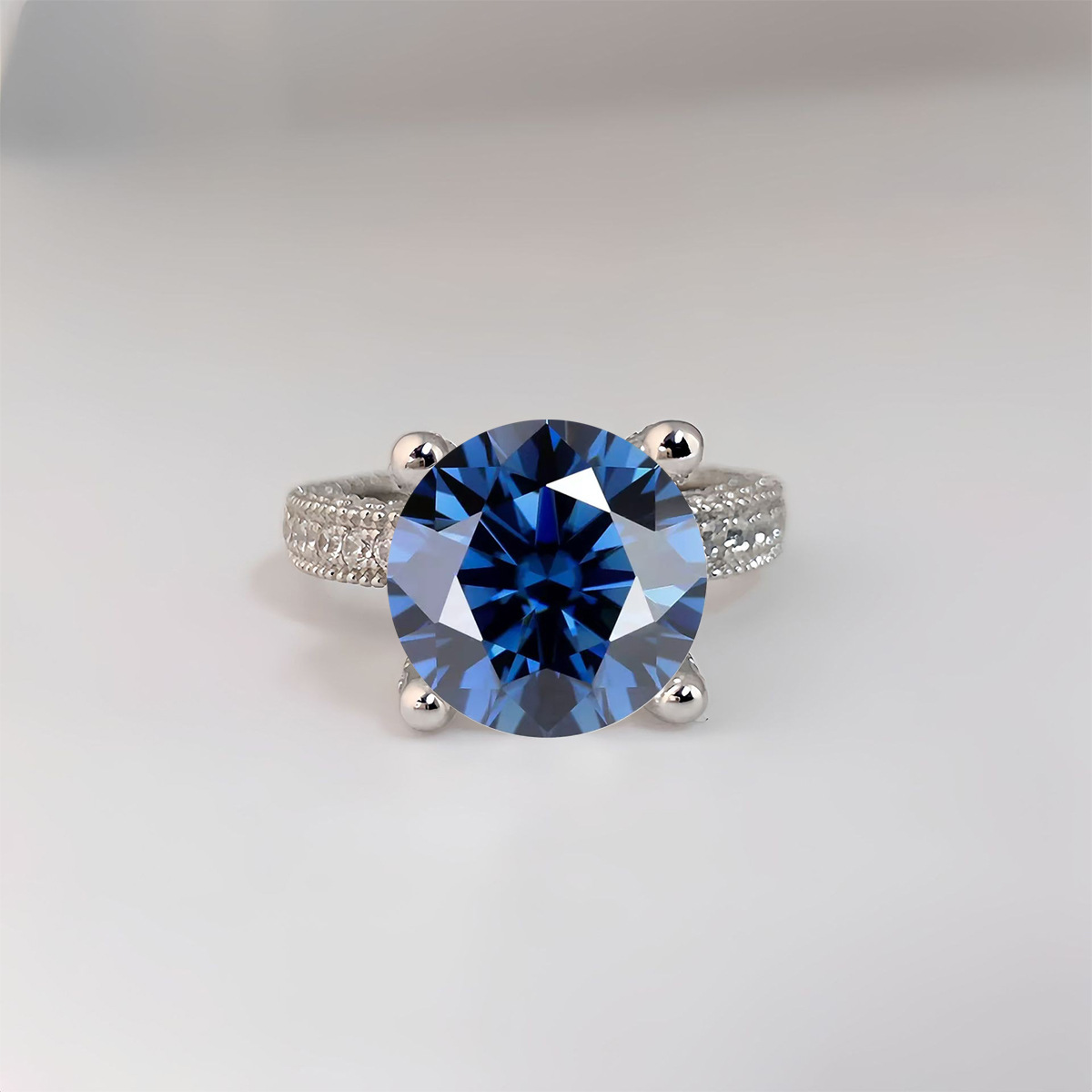 5 Carat Real Moissanite Diamon - огляд і ціна Moissanite Ring