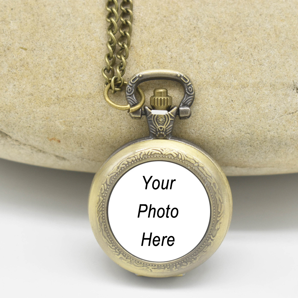 Custom Vintage Metal Pocket Wa - огляд і ціна Jewelry Watches Men