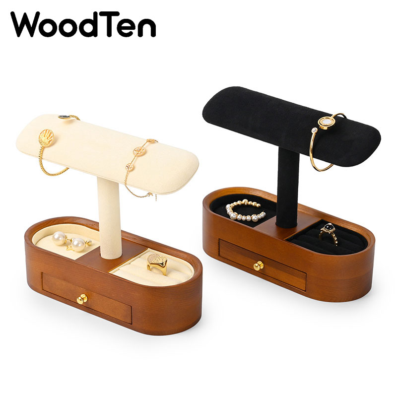WoodTen Watch Display Stand wi - огляд і ціна Watches Jewelry Holder