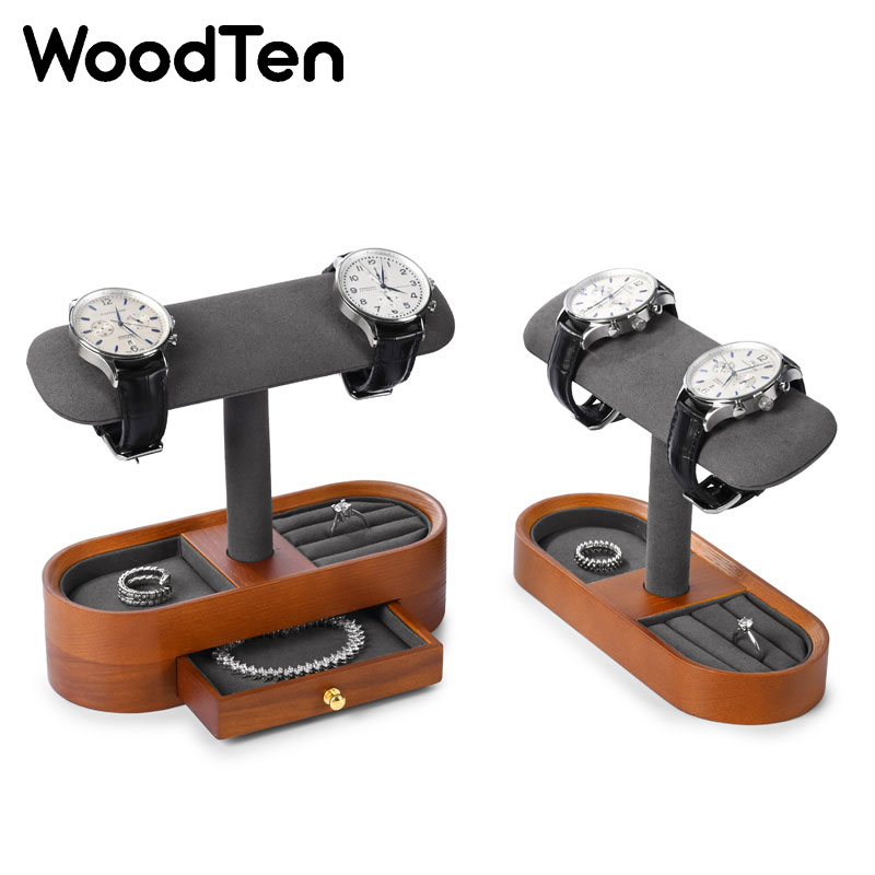 WoodTen Watch Display Stand wi - огляд і ціна Watches Jewelry Holder
