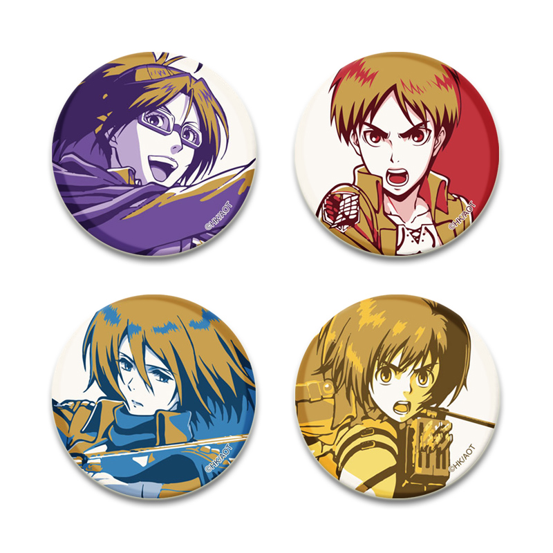 Attack on Titan Badge Handmade - огляд і ціна Levi Jewelry & Watches Inc