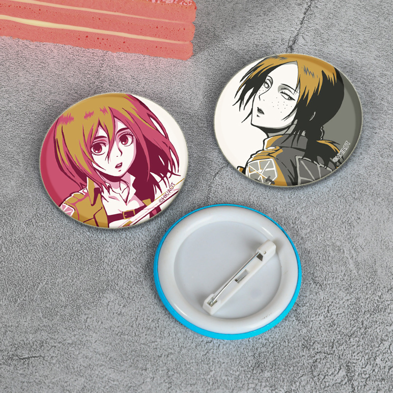 Attack on Titan Badge Handmade - огляд і ціна Levi Jewelry & Watches Inc