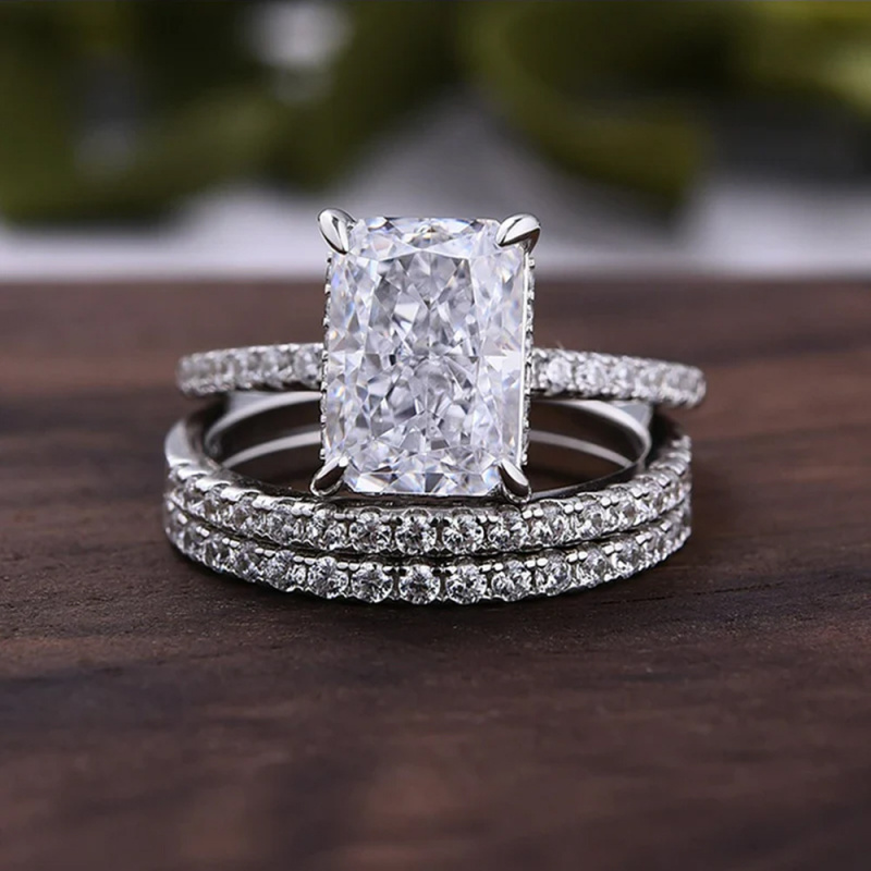Gold Plated Coppers925Sterling - огляд і ціна Moissanite Ring