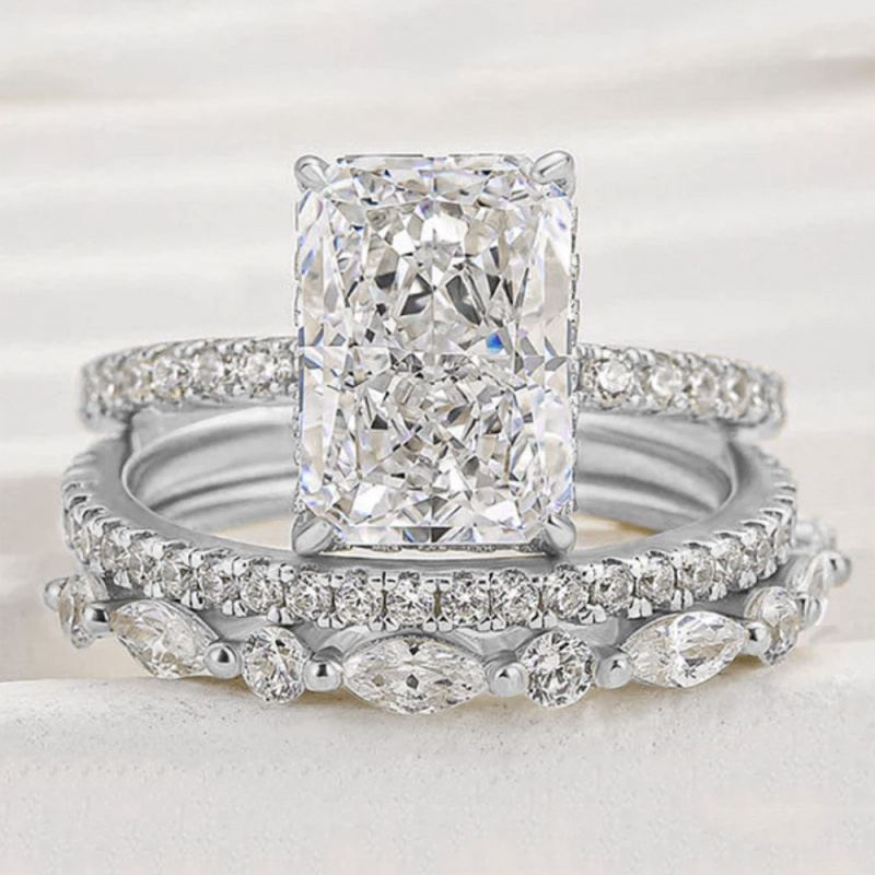 Gold Plated Coppers925Sterling - огляд і ціна Moissanite Ring