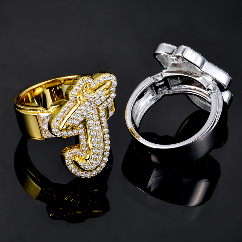 TUHE Iced Out Moissanite Custo - огляд і ціна Moissanite Ring