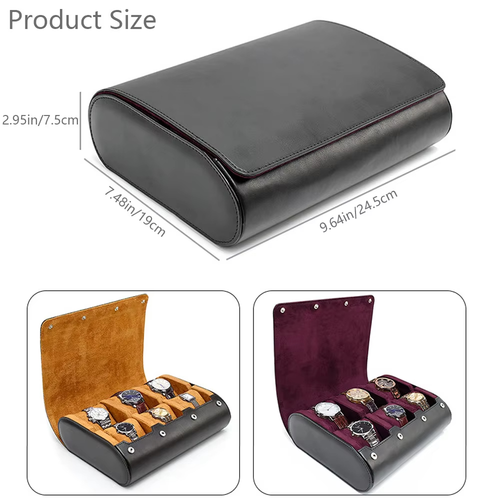 Watch Travel Case for Men Wome - огляд і ціна Jewelry Watches Men