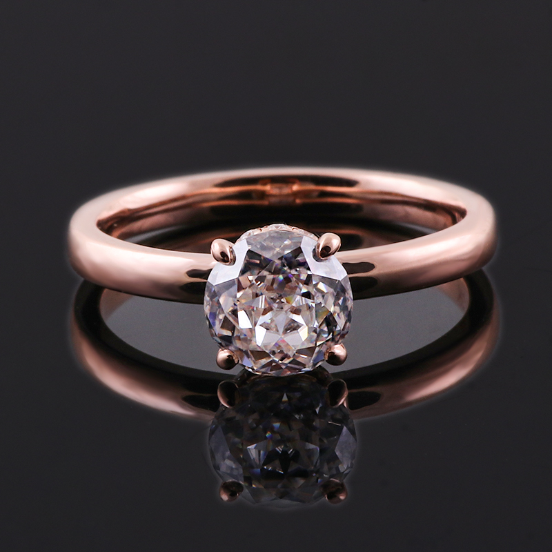 Provence 925 Silver Solitaire  - огляд і ціна Moissanite Ring