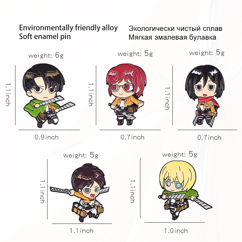 Mikasa Armin Levi Pines Lapel  - огляд і ціна Levi Jewelry & Watches Inc