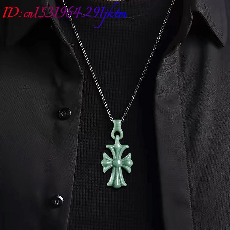 Natural Burmese Jadeite Cross  - огляд і ціна The Jewelry & Watches