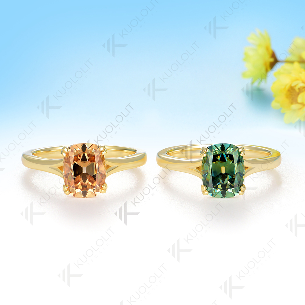 D Color VVS1 3CT OMC Cut Champ - огляд і ціна Moissanite Ring