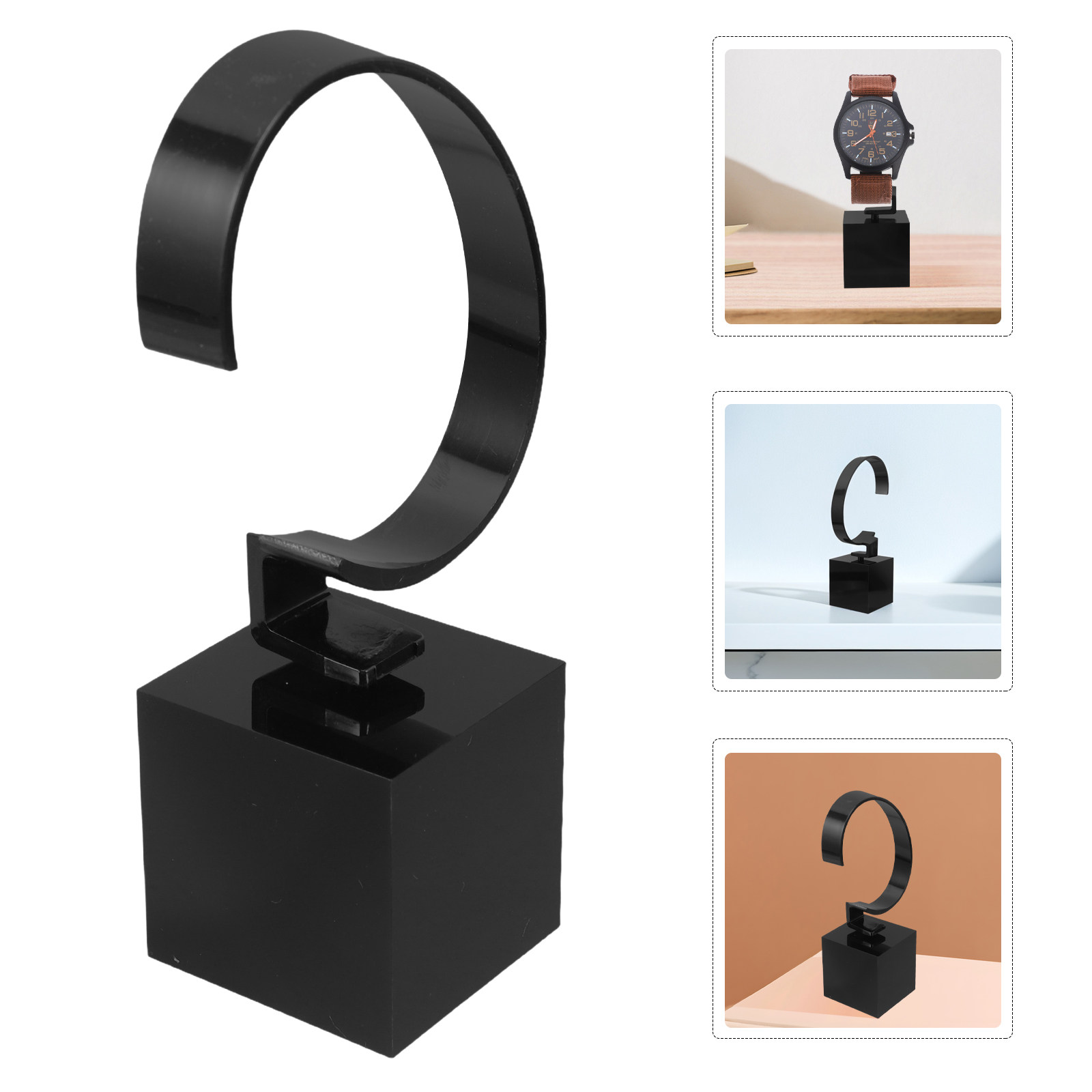 1Pcs Acrylic Watch Display Rac - огляд і ціна Watches Jewelry Holder