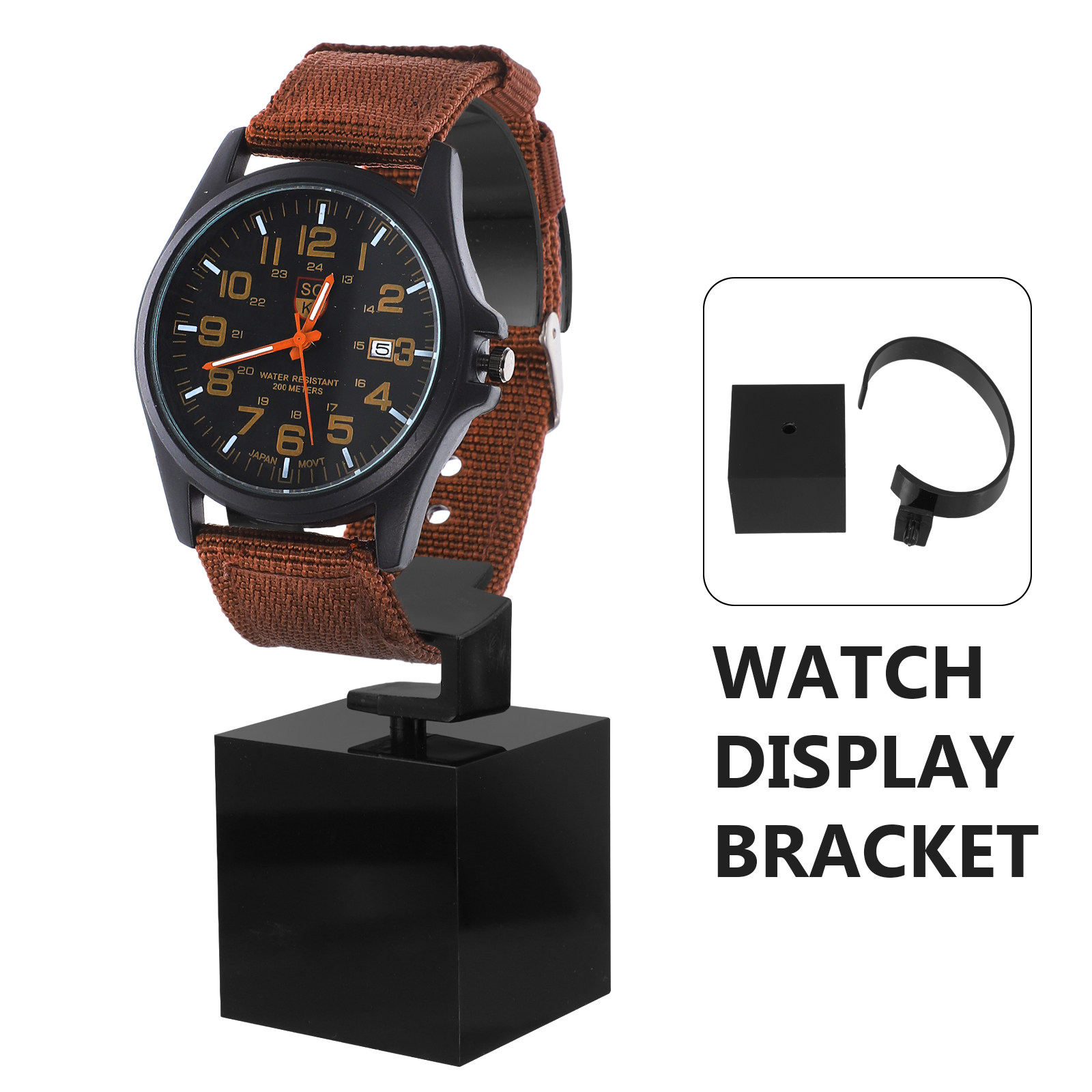 1Pcs Acrylic Watch Display Rac - огляд і ціна Watches Jewelry Holder