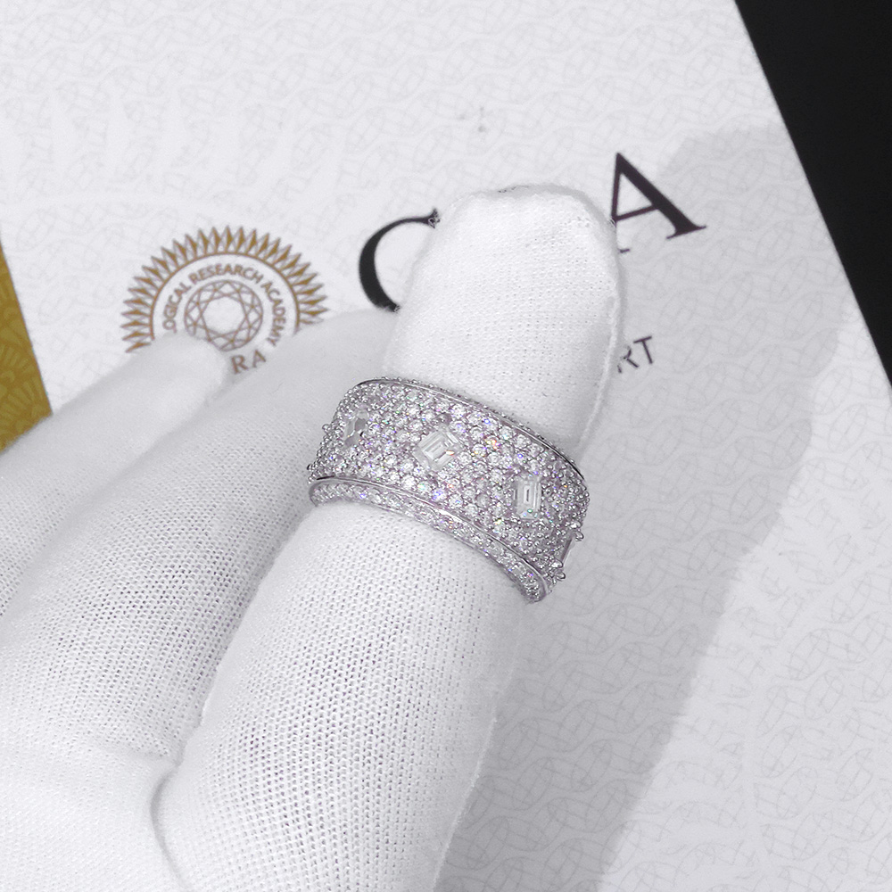 925 VVS Moissanite Ring Hip Ho - огляд і ціна Moissanite Ring