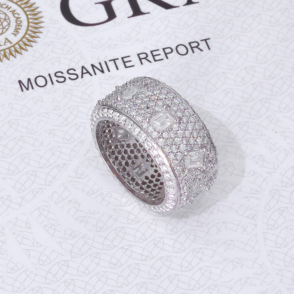925 VVS Moissanite Ring Hip Ho - огляд і ціна Moissanite Ring