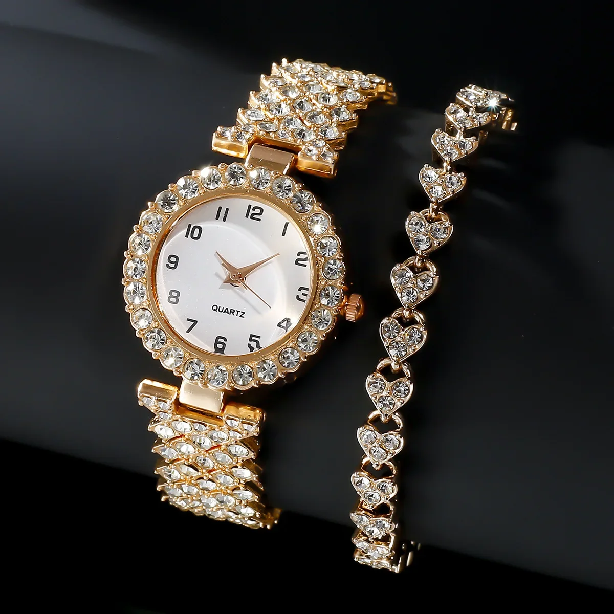 1pcs/2pcs Luxury Fashion Women - огляд і ціна Jewelry Watches Women