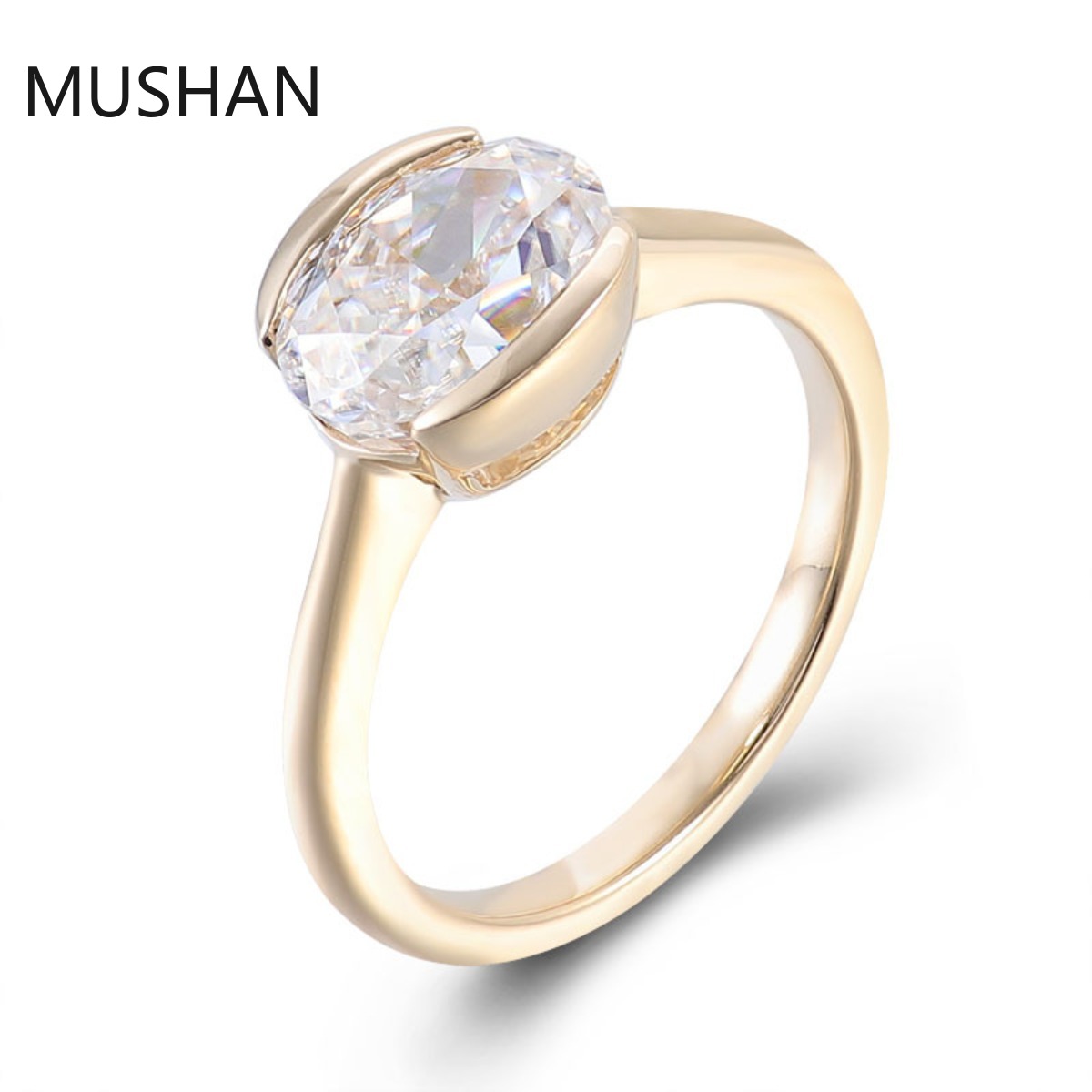 MUSHAN Luxury Custom Designer  - огляд і ціна Moissanite Ring