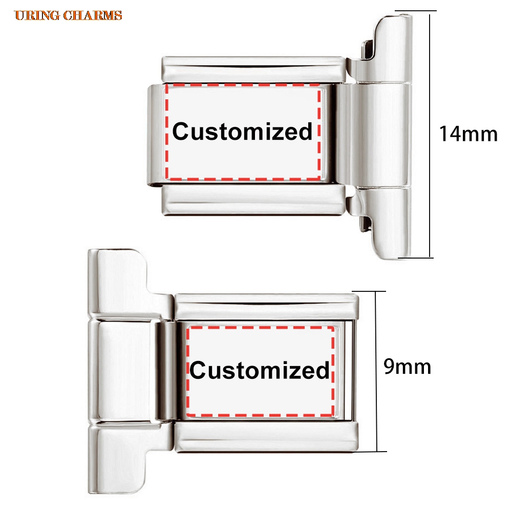 1 pair Picture Logo Customized - огляд і ціна Jewelry Watches Men