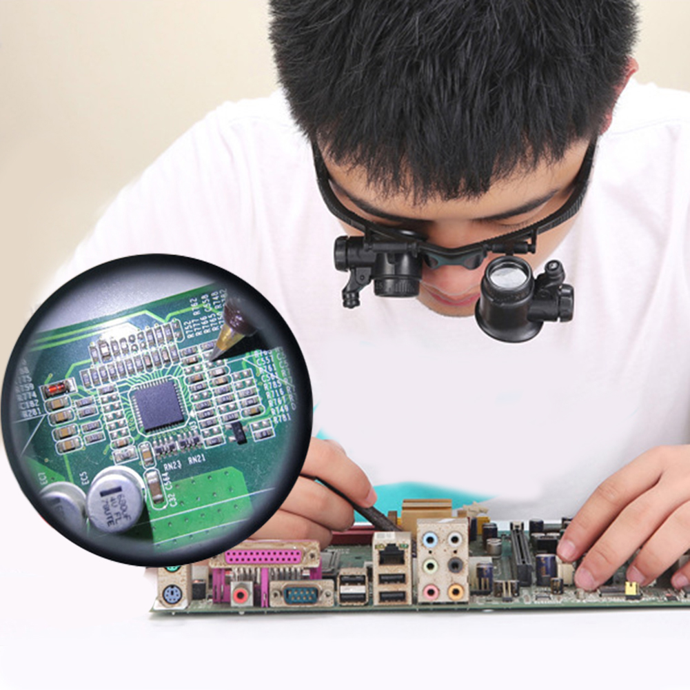 10-25X Head-Worn Magnifier wit - огляд і ціна Jewelry Repair & Watches Durham Nc