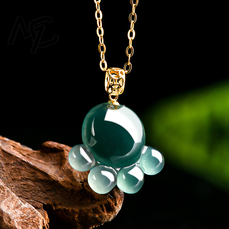 Natural Real Emerald Blue Wate - огляд і ціна The Jewelry & Watches