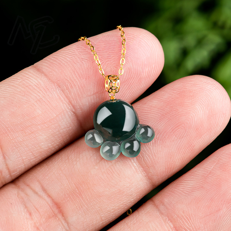 Natural Real Emerald Blue Wate - огляд і ціна The Jewelry & Watches