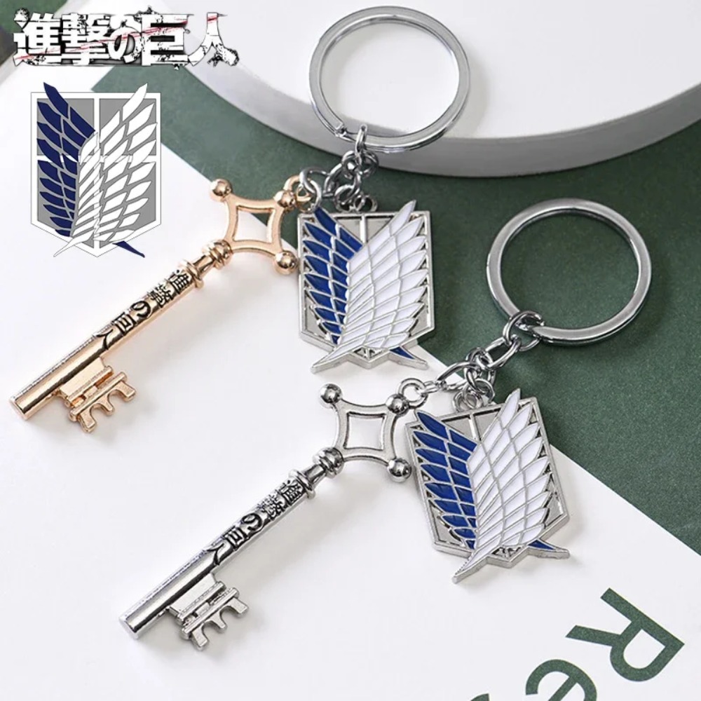 Attack on Titan Metal Keychain - огляд і ціна Levi Jewelry & Watches Inc