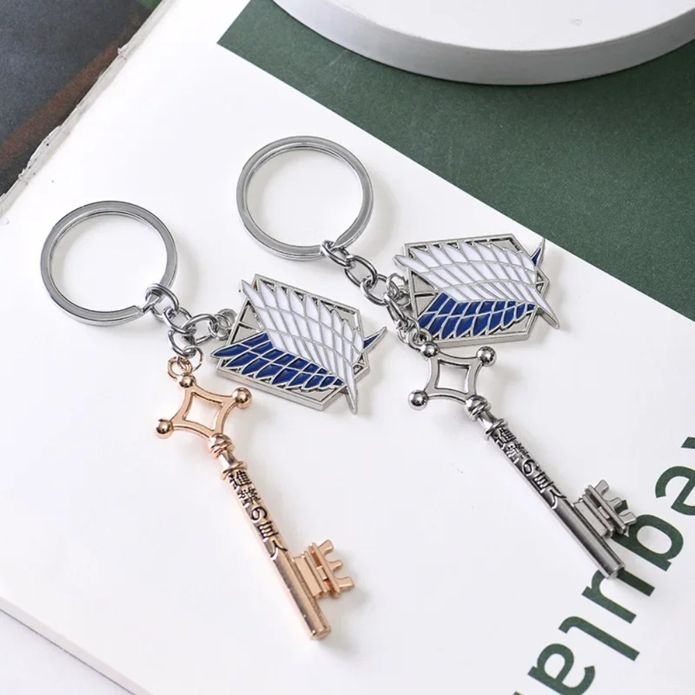 Attack on Titan Metal Keychain - огляд і ціна Levi Jewelry & Watches Inc