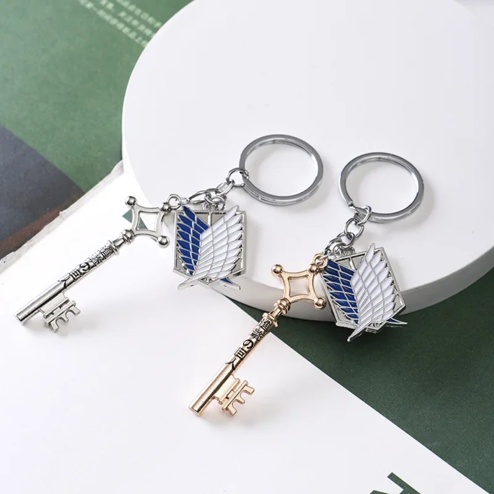 Attack on Titan Metal Keychain - огляд і ціна Levi Jewelry & Watches Inc