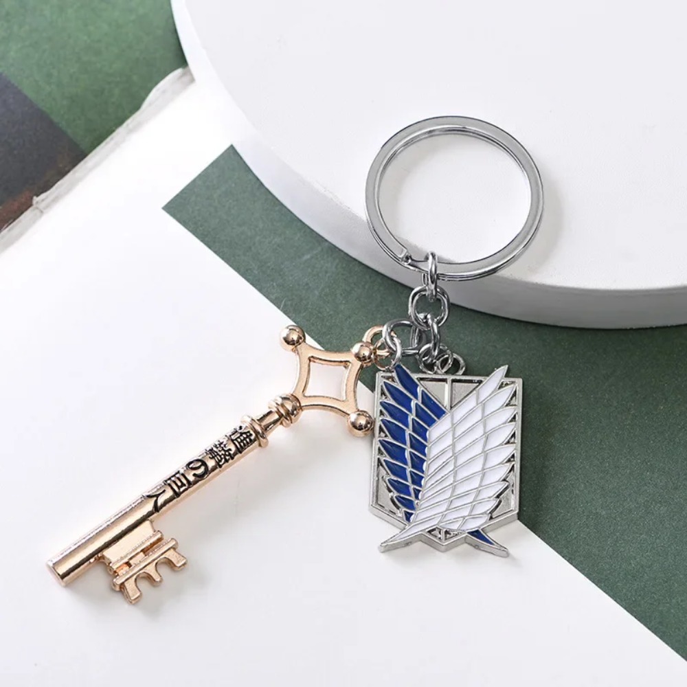 Attack on Titan Metal Keychain - огляд і ціна Levi Jewelry & Watches Inc