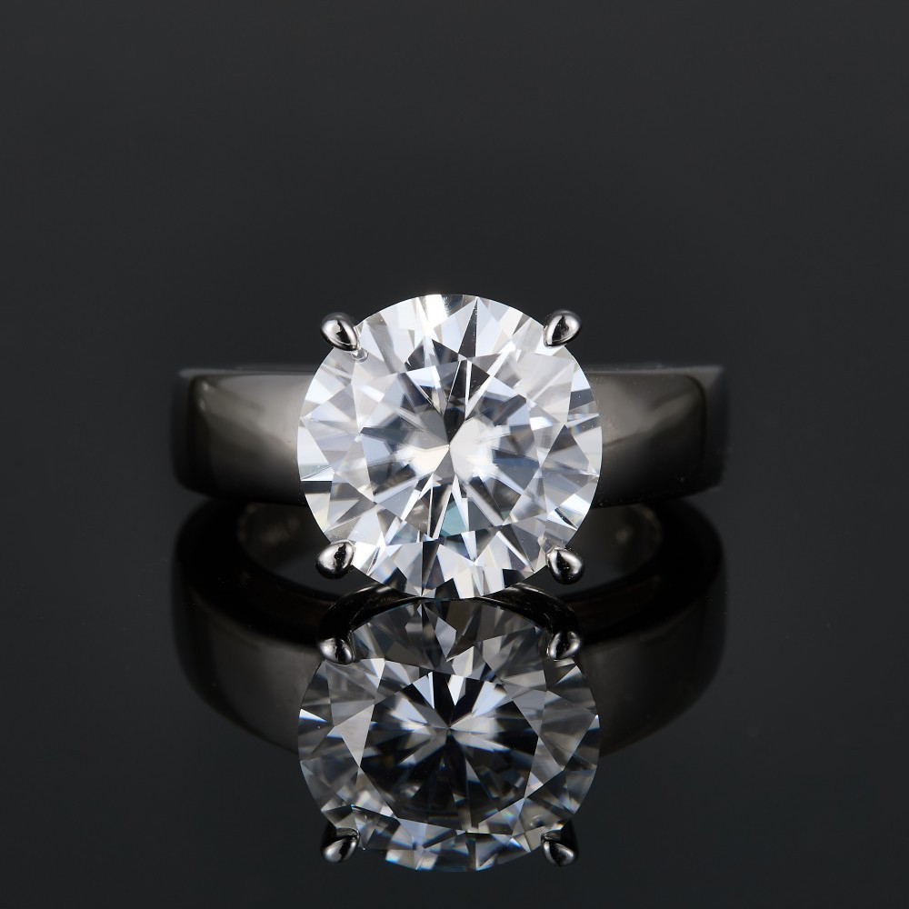 2 Carat D Color Moissanite Dia - огляд і ціна Moissanite Ring