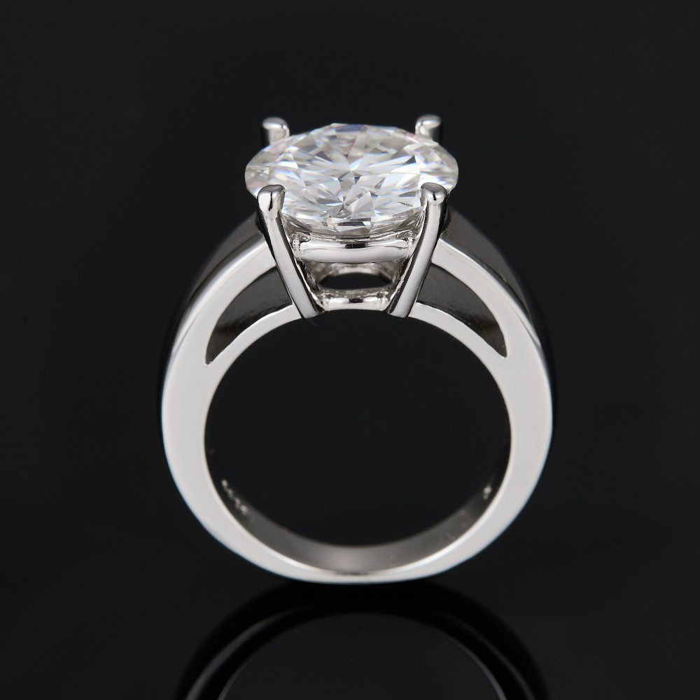 2 Carat D Color Moissanite Dia - огляд і ціна Moissanite Ring
